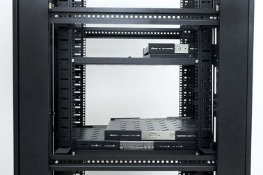 42U 800*1000 Floor Standing Server Rack 19 27'' Inch With Tempered Glass Door Post R