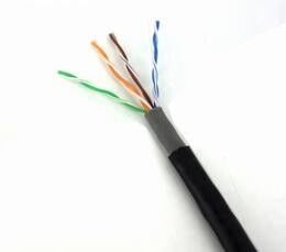 High Speed Data Category 6 Lan Cable Eco Friendly With Soild Copper Conductor