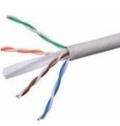 250MHz Bare Copper UTP Ethernet Cable , UTP Cable Cat 6 305M Roll 23AWG