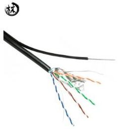 PVC Jacket Lan 4 Pair Cable , Utp Cat 6 Outdoor 23AWG With Fluke Pass