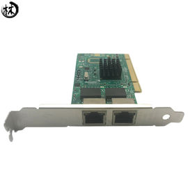 Diewu intel82546 PCI dual port RJ45 network card lan card for desktop