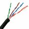 High Frequency Cat5e Network Cable Outdoor 4P Twisted Pair Optional Color