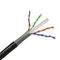 24AWG Bare Copper Network Cable Utp Cat6 Outdoor Anti Freezing Grey / Blue