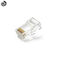 RJ45 Network Cable Accessories 8p8c Connector Gold Plating 3U '' -50U&quot; Male Gender