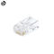 White Modular Toolless 8p8c Cat6 Utp Rj45 Plug Polycarbonate 94V2 Or V0