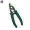 Three Hole Carbon Steel Wire Stripper Cutter Buffer Coating With TPR Handle