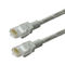 Grey PVC Jacket  1m Cat6 Patch Cord Unshielded Twisted Pair