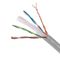 High Speed CAT6 Network Cable PVC , LSZH Jacket 0.57mm 23AWG